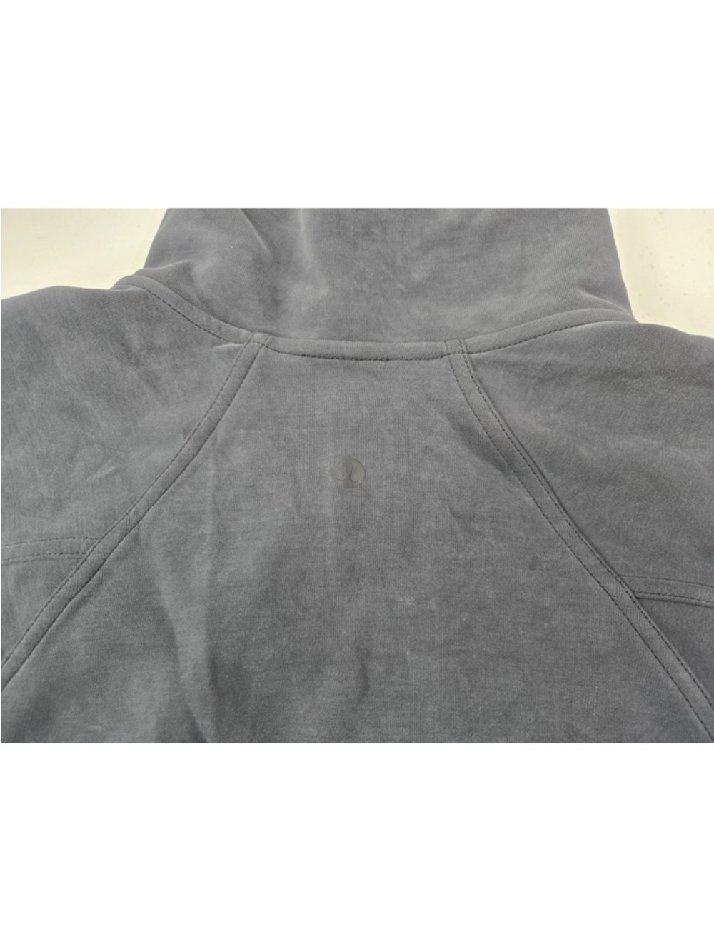 Lululemon Brushed Softstreme Funnel-Neck Zip Up Black Size 6 Womens - Picture 5 of 8